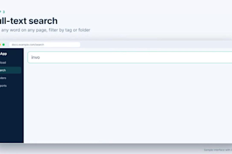 build a react and fastapi document app with ocr and search