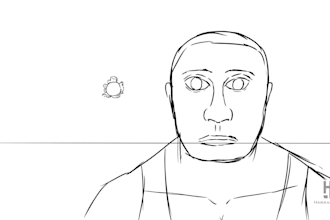 make a traditional 2d animation in western style for you
