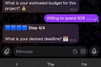 develop a professional lead generation telegram bot using python