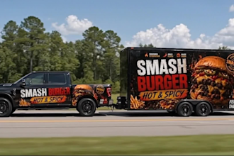 design stunning custom wrap for car truck, van, trailer bike in vehicle graphics