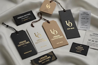 do custom clothing label, hang tags, woven labels and care labels