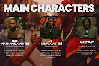 create a professional film or TV pitch deck