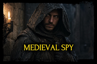 voice a medieval rogue or scoundrel
