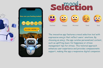design an ai mood buddy app prototype for your presentation