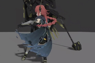 do 3d game character animation 3d rigging model unreal engine ue5 game animation