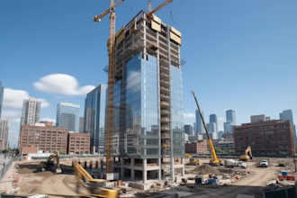 create an ai construction time lapse video and real estate timelapse video