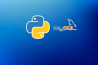 fix python bugs, develop python and mysql database application