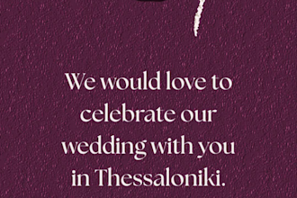 create animated save the dates and wedding websites