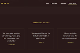 build a modern business website