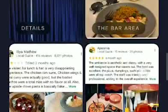 design a modern responsive restaurant or cafe website