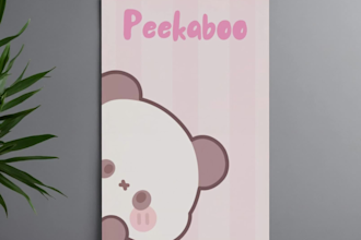 place your poster or printable into a canva mockup