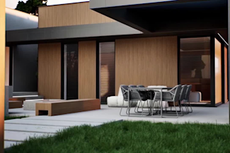 do 3d home design models and exterior renderings