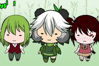 design and rig a chibi live2d vtuber model for streaming