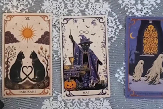 do a spooky halloween tarot reading