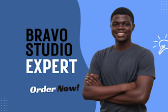 be your bravo studio expert and build your xano or airtable backend API