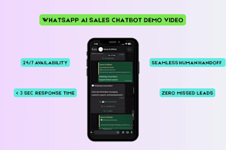 build an ai chatbot or whatsapp bot for your business