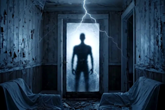 create a scary cinematic horror intro video