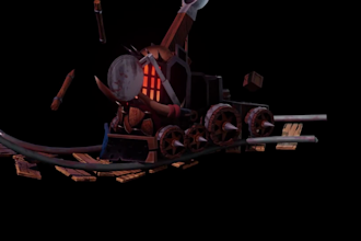 create game ready stylized 3d props and assets