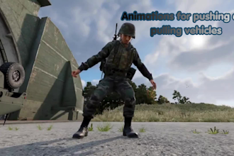 create custom armor, weapons, props, character, server setup for arma reforger