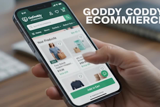 godaddy website design godaddy website redesign construction website ecommerce