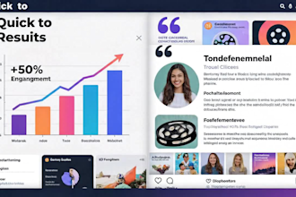 manage your social media, create content and run instagram or facebook marketing
