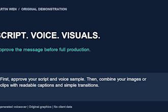 create an explainer video with ai voiceover and subtitles