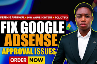 fix google adsense approval rejection and low value content issues