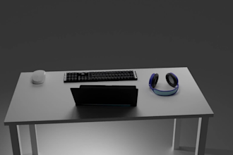 create hight quality 3d models of electronics and products