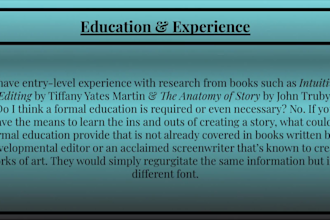 developmental edit your book