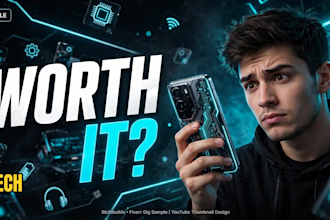 design click worthy youtube thumbnails