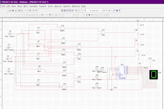 design and simulate your circuit in proteus or multisim