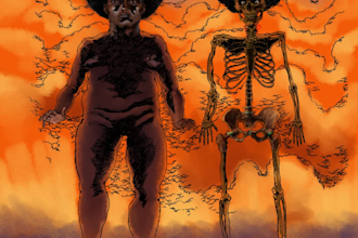 do a custom illustration with black queers