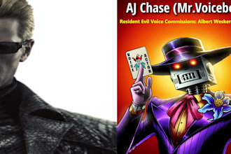 voice resident evil villains albert wesker and zeno for you