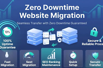 professionally migrate your website to new host