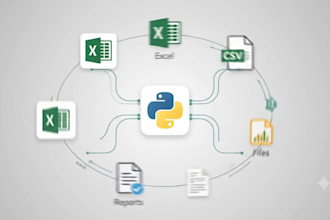 automate excel, CSV and repetitive tasks using python