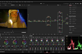 advanced video color grading and color correction with davinci resolve