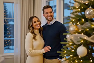 create christmas real estate greeting video real estate ai video new year vi deo