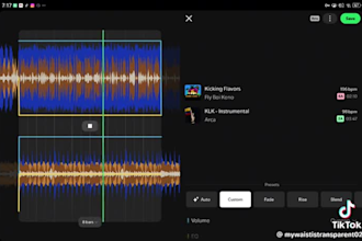 mix and master your song  on bandlab