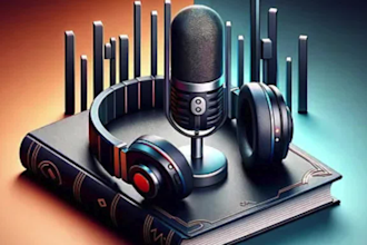 edit record produce master narrate audiobook with an american female voiceover