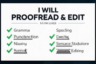 be editting and writting