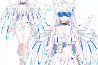 design live2d vtuber model,  vtuber anime model, 2d vtuber design and rigging