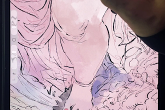 create a unique stylized character illustration