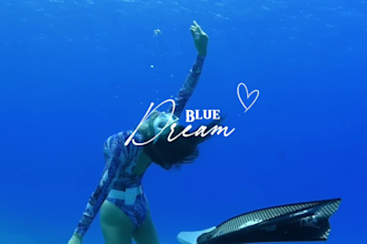 transform your photo into cinematic underwater surreal art