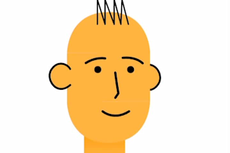create animated gif or lottie json animation