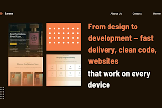 create a professional landing page for coaches, startups, and local business