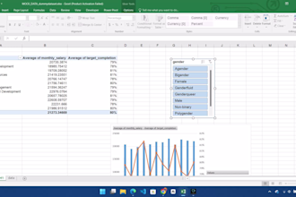create interactive excel dashboards and pivot tables