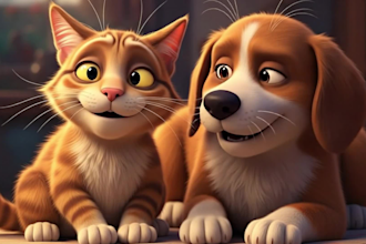 create 3d pixar and cocomelon style animated learning videos