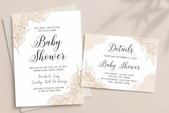 design canva wedding, birthday and digital invitations, editable event cards