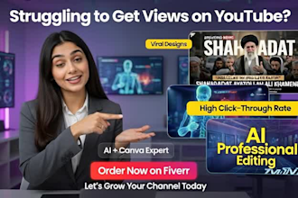 design viral clickable youtube and tiktok thumbnails using nano banana pro canva