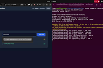 be your python django web developer
